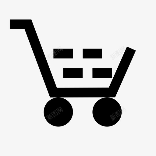 购物车购物袋粗体图标svg_新图网 https://ixintu.com 保留 否 已售出 托盘 用户界面第1卷实心 粗体 购物袋 购物车 金色