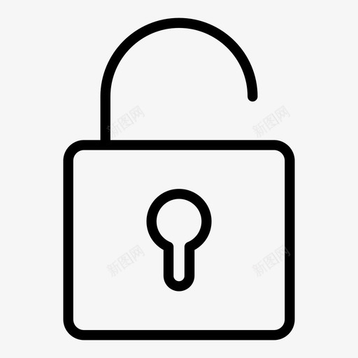 未锁定无上限未绑定图标svg_新图网 https://ixintu.com ui视网膜设置 不安全 半开 打开 批准 挂锁 无上限 未绑定 未锁定 重开