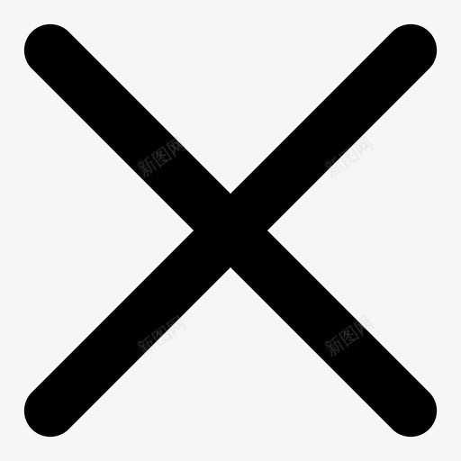 交叉号已售禁止图标svg_新图网 https://ixintu.com 不 乘法 交叉号 保留 加粗 已售 禁止 金色 错误