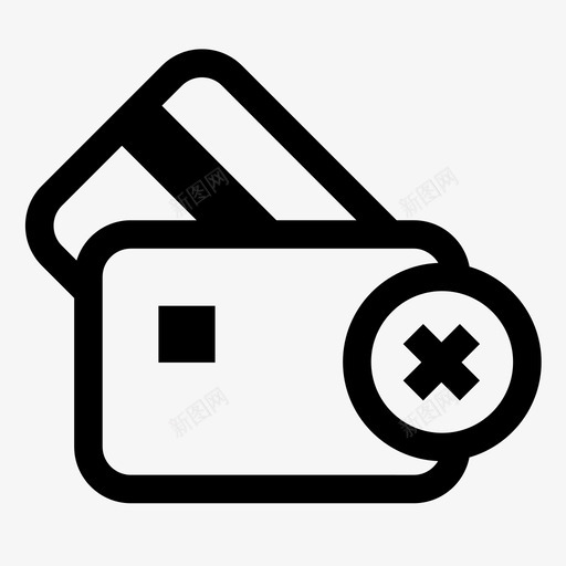 拒绝信用卡振荡不可用图标svg_新图网 https://ixintu.com 不可用 互联网 信用卡 拒绝信用卡 振荡 最新技术 浏览 金融 银行 错误 震动