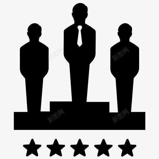 竞赛成就指示图标svg_新图网 https://ixintu.com 加 奖品 成就 指示 推迟 新 竞赛 签名 领奖台