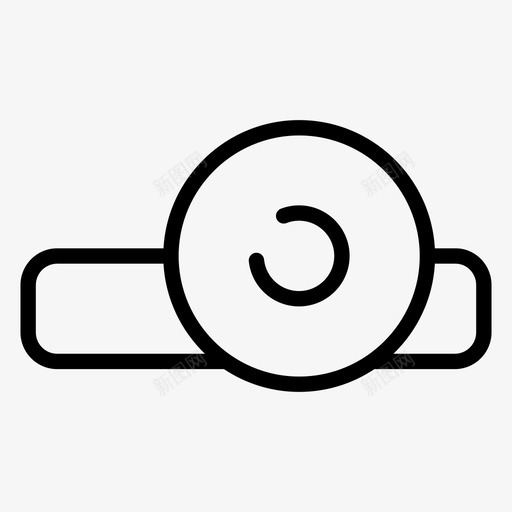 正面反射器牙医医生图标svg_新图网 https://ixintu.com 医生 医疗线 嘴 帽子 护士 正面反射器 灯 牙医 耳鼻喉科医生