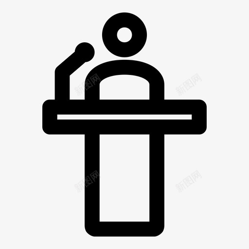 新闻发布会wens电话会议图标svg_新图网 https://ixintu.com wens 企业财务图表全部加粗 全国 图表板 广播 报告 新闻发布会 演示 电话会议 管理 通报