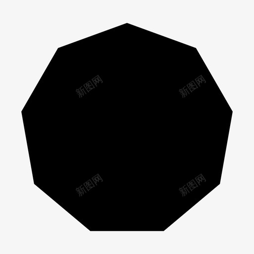 无角几何表示图标svg_新图网 https://ixintu.com 九 信号 几何 基本几何 并集 延迟 无角 标记 表示