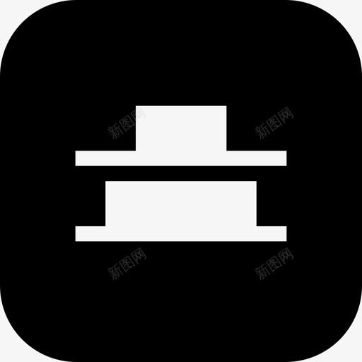 对齐向上排序图标svg_新图网 https://ixintu.com 一致 分布 匹配 向上 向下 垂直 对齐 居中 底部 排序 用户界面vol4平铺差异
