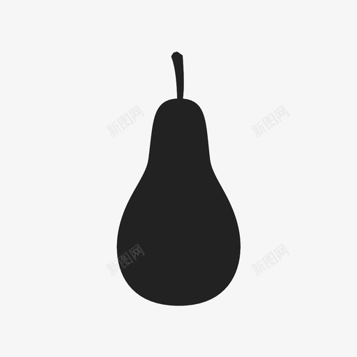 梨果酱水果图标svg_新图网 https://ixintu.com 吃 喂食 果酱 梨 水果 沿途 派 烘干 腌制 食物