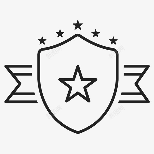 优胜者徽章炫耀奖品图标svg_新图网 https://ixintu.com 优胜者徽章 冠军 努力工作 奖励 奖品 奖杯 炫耀 第一名 荣誉 记忆 骄傲