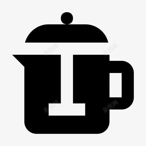 茶壶感伤杰作图标svg_新图网 https://ixintu.com 保温瓶 厨具材料设计图标 感伤 服装 杰作 清洁 电水壶 茶壶 蛋糕