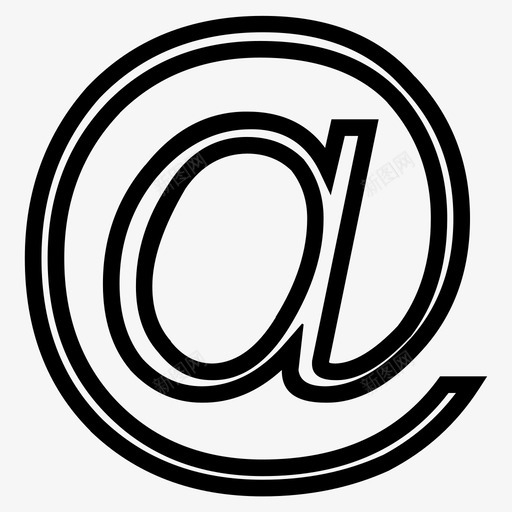 arroba网页web主机图标svg_新图网 https://ixintu.com arroba atsign orgin web主机 域 帖子 电子邮件 网页 邮件
