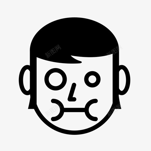 呕吐微笑人图标svg_新图网 https://ixintu.com 人 呕吐 微笑 情绪 情绪男孩 病 表情 表情符号 食物疾病
