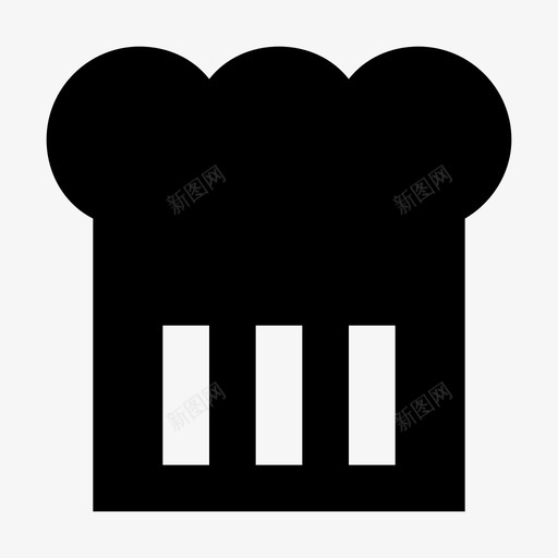 厨师帽烘干Cloing图标svg_新图网 https://ixintu.com Cloing 厨具材料设计图标 厨师toque 厨师制服 厨师复兴 厨师帽 形成 放大 服装 烘干