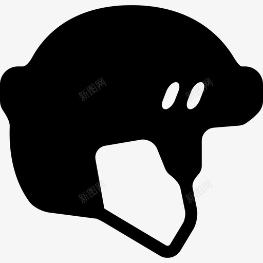 曲棍球头盔运动型多运动型图标svg_新图网 https://ixintu.com 多运动型 曲棍球头盔 运动型