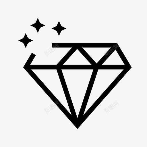 激光灯塔美容图标svg_新图网 https://ixintu.com 医生 医疗 激光 灯塔 美容 诊所 钻石 闪光 闪烁