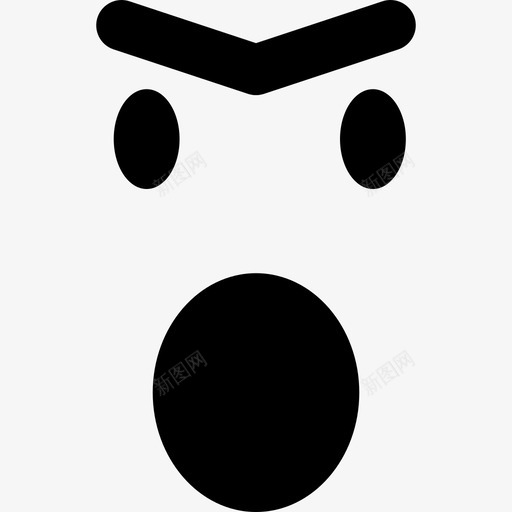愤怒的表情表情表情以圆润的方形轮廓张开嘴界面情绪正常图标svg_新图网 https://ixintu.com 情绪正常 愤怒的表情表情表情以圆润的方形轮廓张开嘴 界面