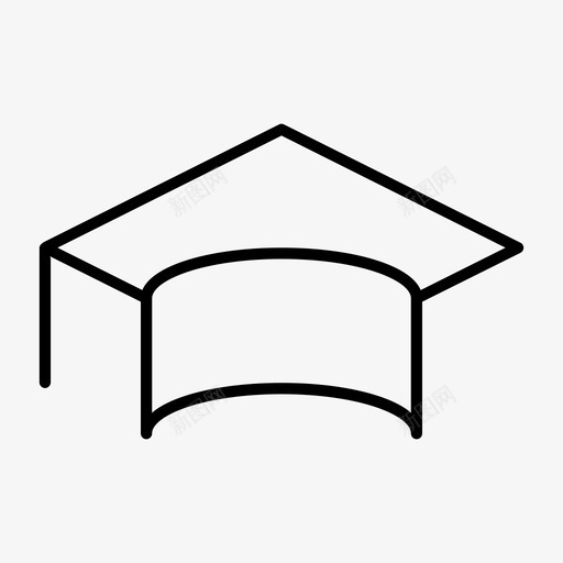 砂浆板书房学校图标svg_新图网 https://ixintu.com 书房 大学 学校 学院 帽子 教育 服装 皇冠 砂浆板 荣誉 薄