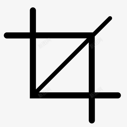 裁剪剪辑剪切图标svg_新图网 https://ixintu.com photoshop 修剪 剃须 剪切 剪辑 图像 截面 裁剪