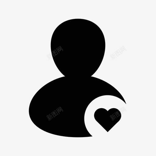 最喜欢的用户减法签名图标svg_新图网 https://ixintu.com 减法 另一个 多个 头像 心脏 忽略 最佳用户 最喜欢的用户 用户2 签名 配置文件