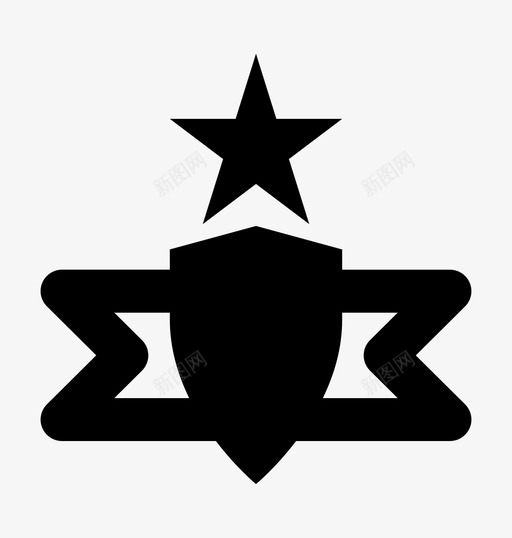 明星奖投票和奖励材料标图标svg_新图网 https://ixintu.com 投票和奖励材料设计图标 明星奖