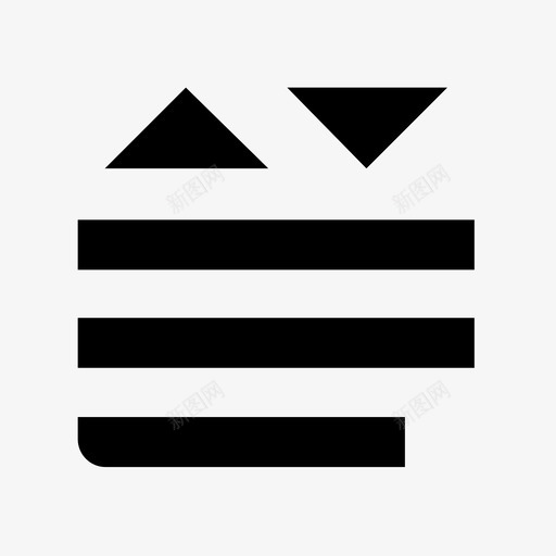 可排序列表搜索组织图标svg_新图网 https://ixintu.com 升序 可排序列表 排序 搜索 文件 文件夹 查找 组织 降序