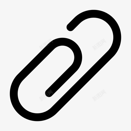 附件剪辑图像图标svg_新图网 https://ixintu.com 剪辑 图像 接口96x96像素完美 链接 锁 附件