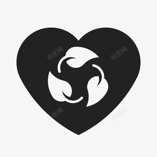 回收垃圾再利用图标svg_新图网 https://ixintu.com 再利用 减量 卡车 回收 垃圾 塑料 生态 绿色 自然