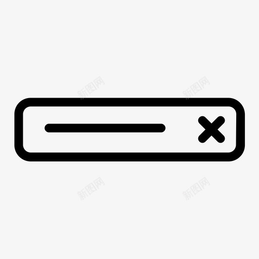 搜索框ui替换图标svg_新图网 https://ixintu.com ui ux 删除 定位 搜索框 替换 查找 校正 清除写入 识别 输入