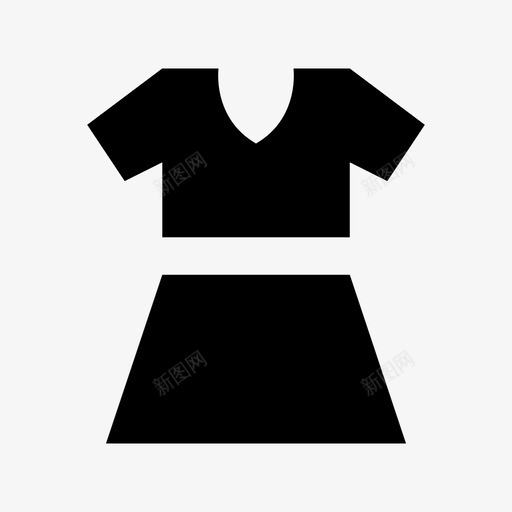 连衣裙不儿童服装图标svg_新图网 https://ixintu.com hold 不 儿童服装 出售 大胆 女孩连衣裙 服装材料设计图标 棉制连衣裙 连衣裙 连衣裙设计 金色