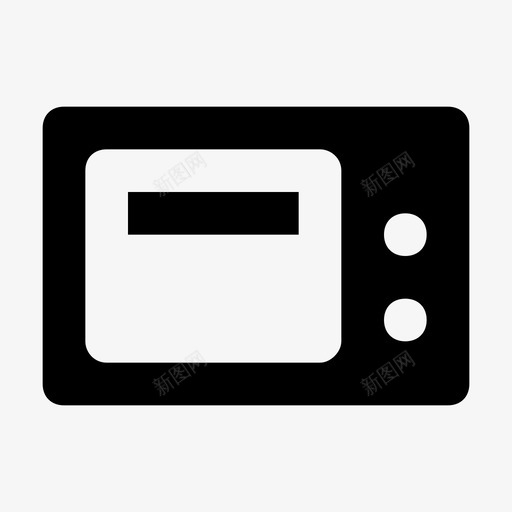 微波炉杰作厨房电器图标svg_新图网 https://ixintu.com 一代 厨具材料设计图标 厨房电器 微波炉 杰作 清洁 电子 电子报