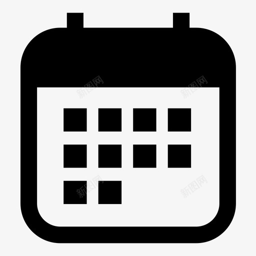 日历图表日期日历图标svg_新图网 https://ixintu.com 图表 天 年份 日历 日期日历 日程表 时间 注释