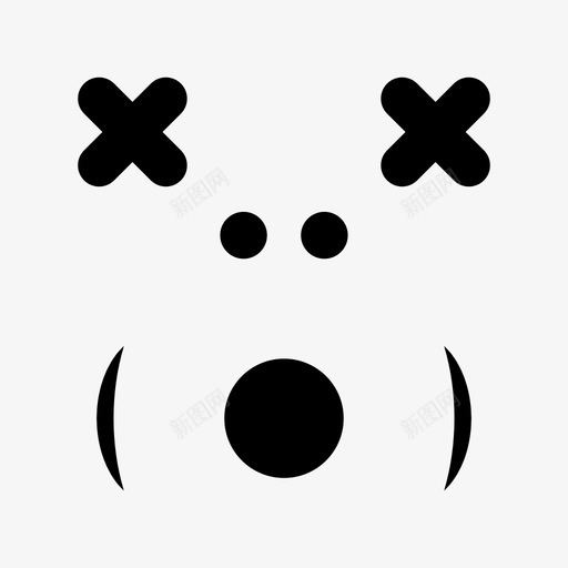 惊喜潮流振荡图标svg_新图网 https://ixintu.com 卡通 怪诞 惊喜 振荡 无线 最新技术 潮流 表情 跳动