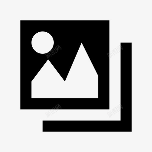 盒子代码图标svg_新图网 https://ixintu.com 代码 图库 图片 框架 棍子 盒子 相框 设计材料设计图标