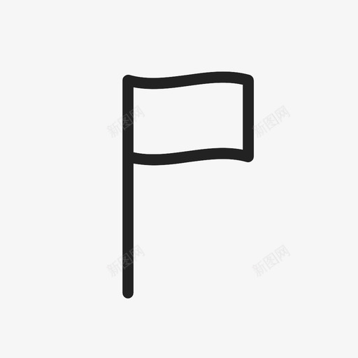 旗帜国家徽章图标svg_新图网 https://ixintu.com 国家 徽章 挥舞 旗帜 标记 波浪