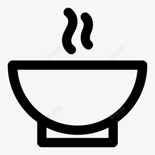 汤滋补温暖图标svg_新图网 https://ixintu.com 感冒缓解 汤 温暖 滋补 滋补养身汤品 热的 碗 罗宋汤 舒缓 舒适的食物 餐厅店面 鸡肉面条