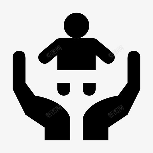医疗保险婴儿和儿童材料标图标svg_新图网 https://ixintu.com 医疗保险 婴儿和儿童材料设计图标