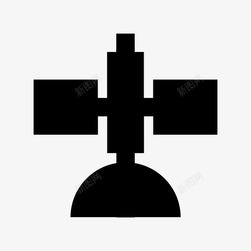 卫星科技材料标图标svg_新图网 https://ixintu.com 卫星 科技材料设计图标