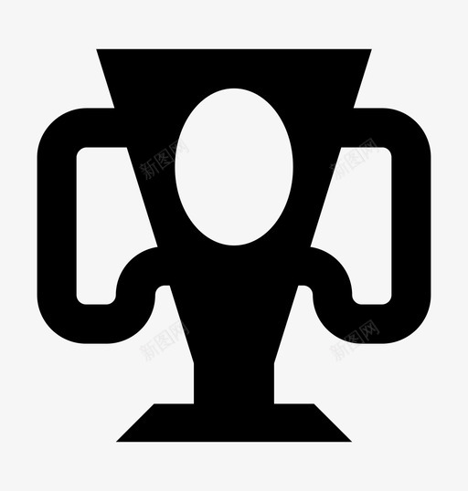 奖杯投票和奖励材料标图标svg_新图网 https://ixintu.com 奖杯 投票和奖励材料设计图标