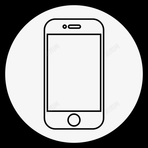 白色iphone白色iphone智能手机apple图标svg_新图网 https://ixintu.com 白色iphone 白色iphone智能手机apple
