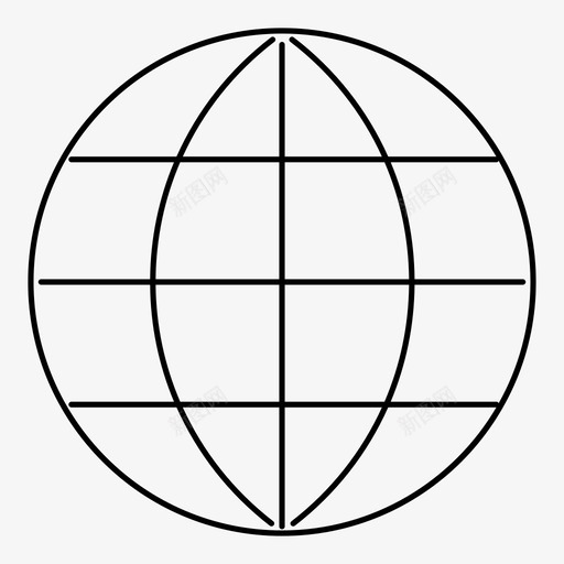 地球仪显示件对象图标svg_新图网 https://ixintu.com gps 世界 地球 地球仪 对象 导航 导航图标细线 文章 方向 显示件 材质 项目