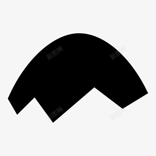 蛋壳不保留图标svg_新图网 https://ixintu.com 不 保留 出售 复活节 巧克力蛋 早餐 碎鸡蛋 粗体 蛋壳 黄金