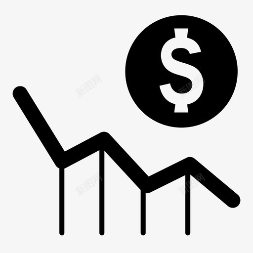 财务分析支出售出图标svg_新图网 https://ixintu.com 否 售出 图表 持有 支出 粗体 美元 股票 财务分析 预算 黄金