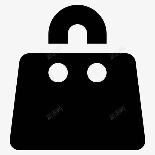 购物袋加粗金色图标svg_新图网 https://ixintu.com 不 保留 加粗 已售出 巴斯克斯购物 购物袋 金色