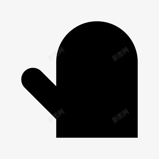 烤箱手套儿童连指手套米尔特图标svg_新图网 https://ixintu.com 儿童连指手套 冬季配件 手手套 烤箱 烤箱手套 米尔特 美容和水疗材料设计图标