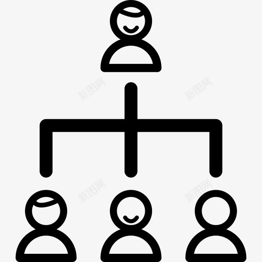 组织结构图简历打开图标svg_新图网 https://ixintu.com hr 严肃 员工 图形 工作底稿 打开 文档 简历 组织结构图