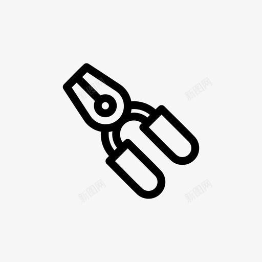 采购产品钳子木材工具图标svg_新图网 https://ixintu.com 勤杂工 堆垛 夹具 夹子 工具 木材 紧 车间 采购产品钳子 钉子 钳子