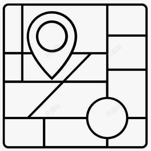 地图附近位置附近图标svg_新图网 https://ixintu.com 一般区域 准确 地图 地图标记集合2 接近目的地 方向 旅行 标记 计划 附近 附近位置