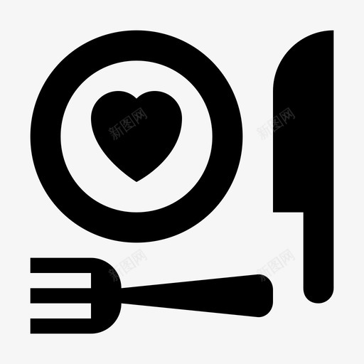 最爱的食物已售盘子图标svg_新图网 https://ixintu.com 不 勺子 叉子 大胆 已售 心形标志 持有 最爱的食物 爱和浪漫的材料设计图标 盘子 金色 餐厅