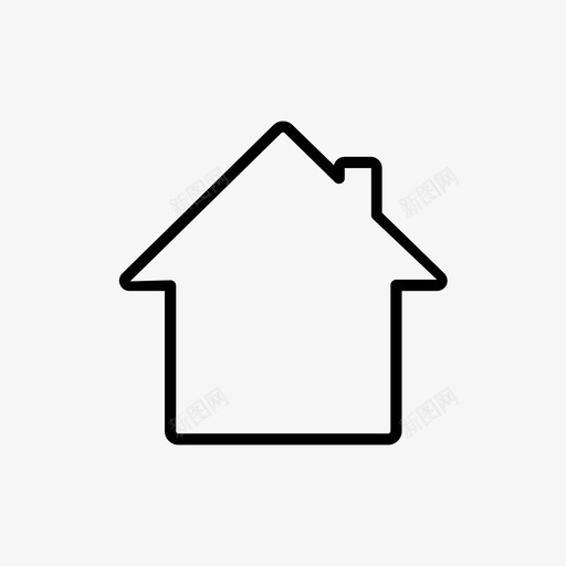 房屋安置点地点图标svg_新图网 https://ixintu.com 住所 创业 办公室 地点 安置点 建筑 房屋 结构