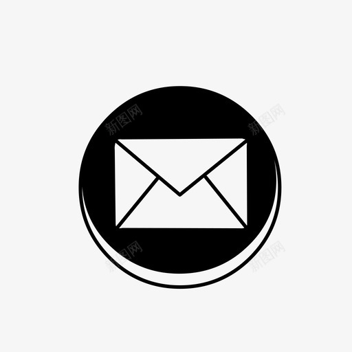 电子邮件社交媒体关注图标svg_新图网 https://ixintu.com 信封 关注 折叠 电子邮件 社交媒体 社交媒体3d 社区 谈话 通信