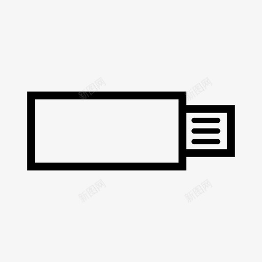 usb存储器pendrive图标svg_新图网 https://ixintu.com U盘 pendrive usb 外部 存储器 技术 格式 记忆棒 设备 闪存驱动器