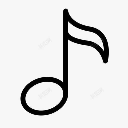 音符作曲和声图标svg_新图网 https://ixintu.com 作曲 和声 声音 旋律 歌曲 歌词 音乐细 音符